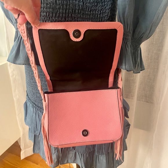 Rebecca Minkoff Pink Fringe Crossbody - Picture 7 of 9